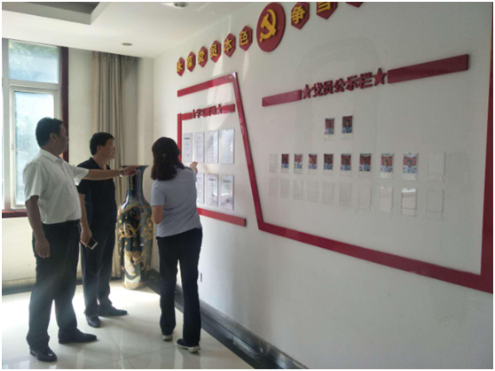 “ 看听谈查 ”板 找短板  党建巡查促提升——B体育在线登录集团党委开展基层党建工作巡查