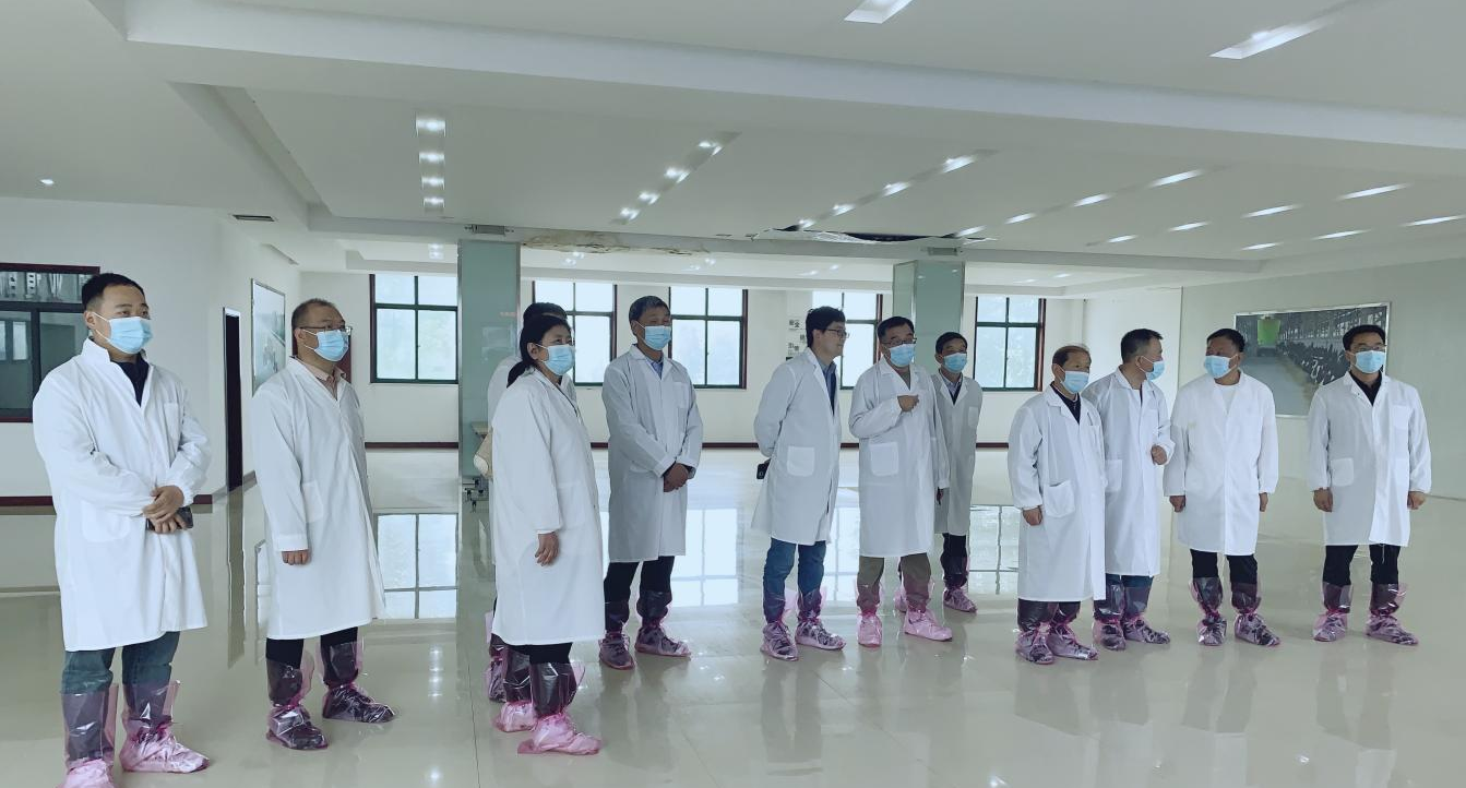 B体育在线登录丨河南农业大学党委副书记、校长介晓磊一行莅临B体育在线登录河南瑞亚参观调研