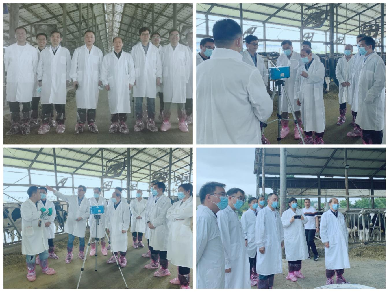 B体育在线登录丨河南农业大学党委副书记、校长介晓磊一行莅临B体育在线登录河南瑞亚参观调研