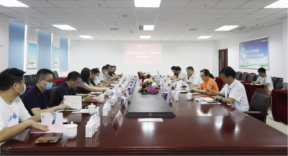 河南省“万人助万企”活动第一工作组 莅临B体育在线登录乳业集团调研