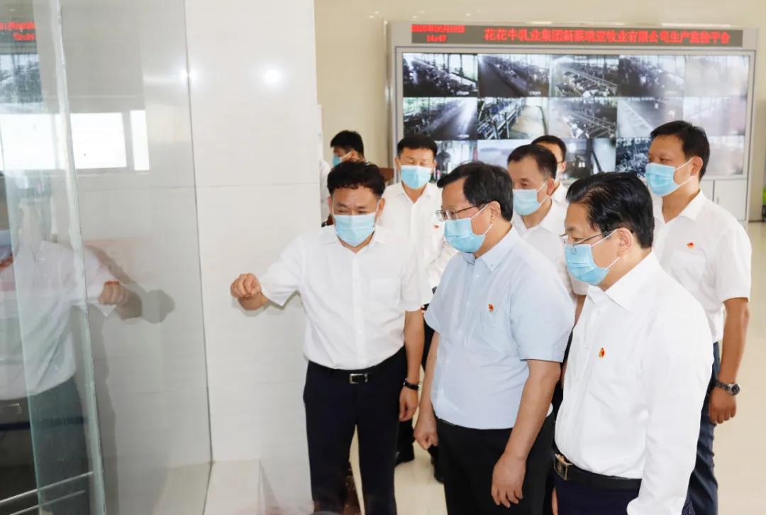 快讯 | 河南省委常委、省纪委书记、省监委主任任正晓莅临B体育在线登录乳业集团新蔡瑞亚牧场调研