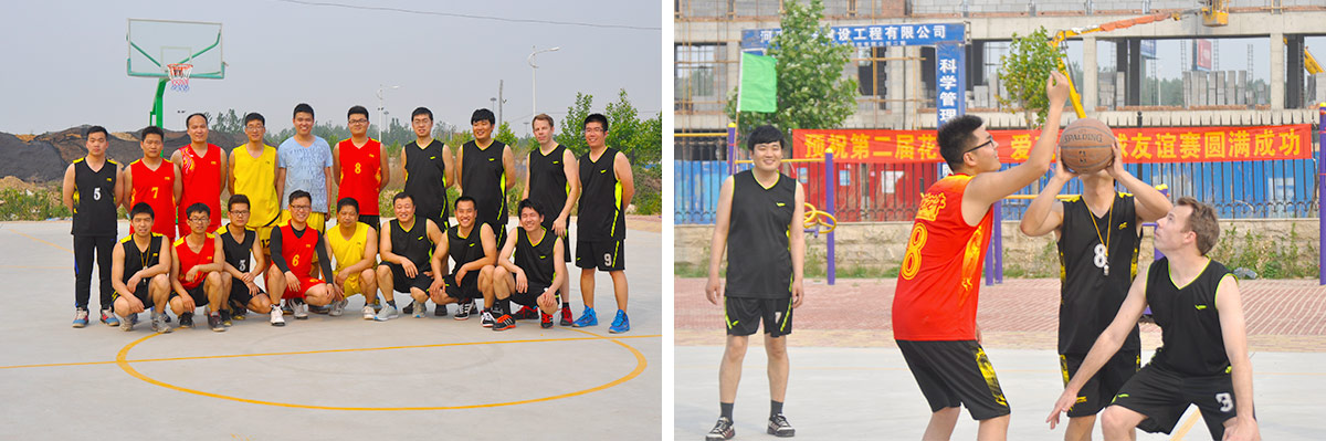 2016B体育在线登录VS爱克林篮球友谊赛