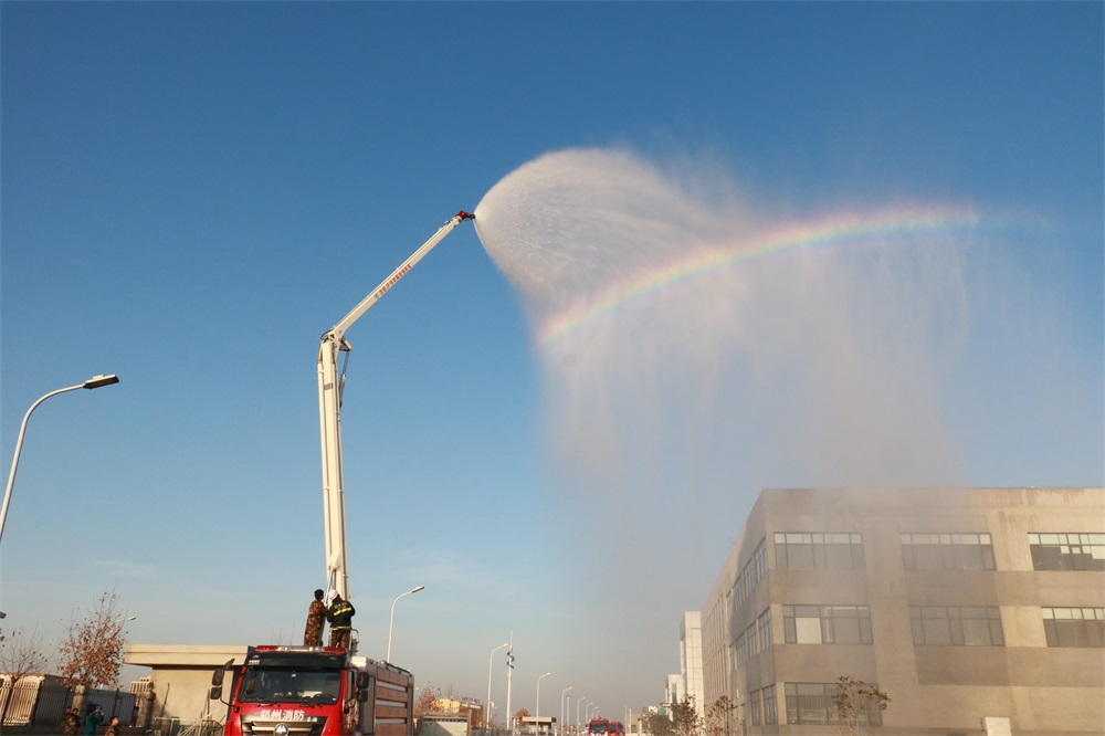 B体育在线登录郑州分公司冬季消防演练