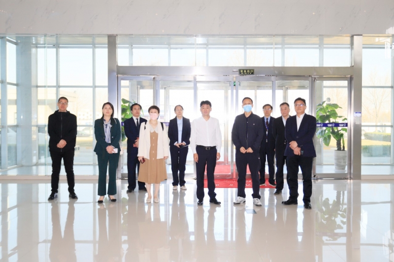 B体育在线登录| 省农投集团董事长李晓寰一行莅临B体育在线登录调研指导工作