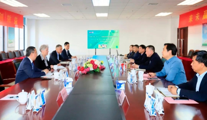 深化合作交流 互信共赢发展丨瑞典爱克林公司首席执行官 Ms.Marie Samuelsson 一行莅临B体育在线登录乳业