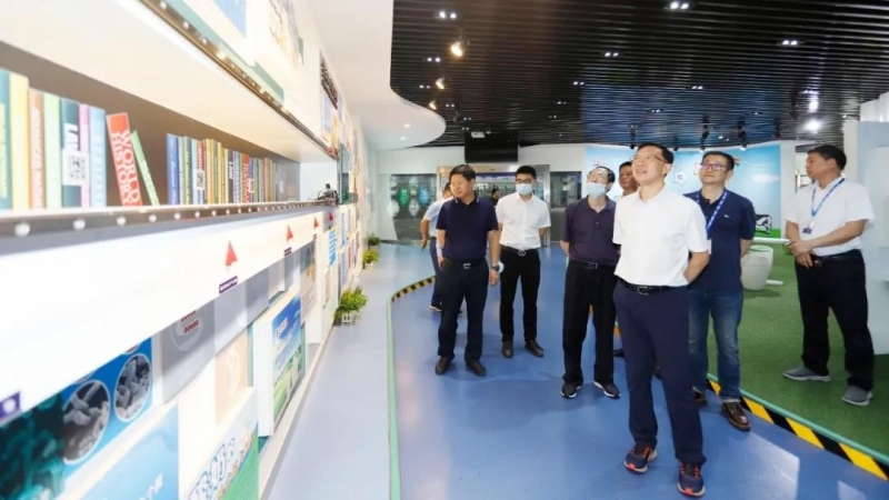 快讯 | 湖北省农业厅副厅长王海涛等领导一行莅临河南B体育在线登录乳业集团参观调研