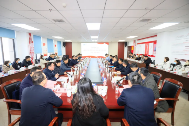 河南省省直机关后勤保障中心高海书记一行莅临B体育在线登录乳业集团参观调研